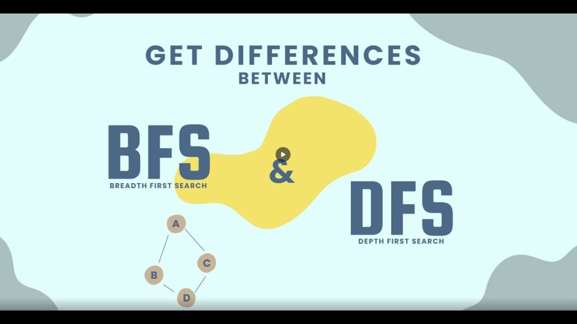 Comparison of BFS and DFS algorithms
