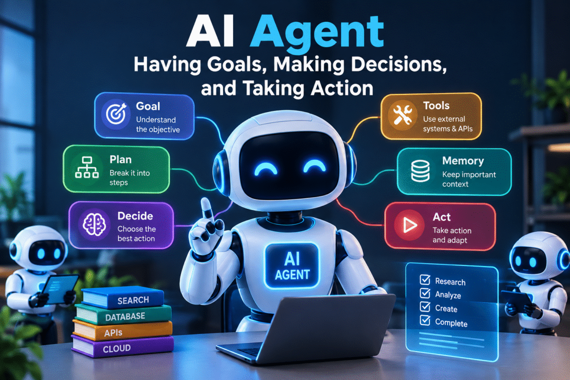 AI Agent Goals to Action