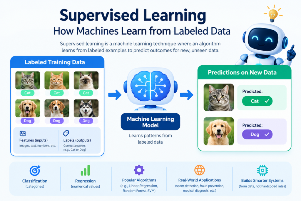 What Is Supervised Learning? How Machines Learn from Labeled Data